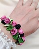 bransoletki - inne Bransoletka kwiaty różowe róże jeżyny Cernit handmade romantyczna 2