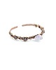 bransoletki wire wrapping Miedziana bransoleta mankietowa z ametystem 3