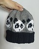 czapki damskie PROMOCJA jedna sztuka! czapka unisex ze 100% miękkiej wełny, pandy 1