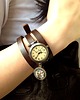 zegarki unisex Zegarek bransoletka mechaniczny kot 1