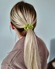 gumki do włosów Gumka jedwabna, scrunchie, gumka satynowa soczyste jabłko MINI 5