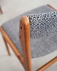 krzesła Komplet sześciu krzeseł tekowych, duński design, lata 60, produkcja: Dania 9