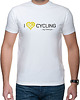 t-shirty męskie Koszulka T-SHIRT.  I love cycling - my lifestyle 2