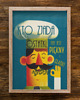 plakaty Plakat  do kuchni  vintage kucharz co zjada ostatki  50x70 2