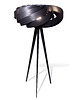 lampy podłogowe Lampa podłogowa drewniana CLOUD BLACK 1