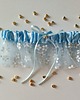 dodatki ślubne Podwiązka ślubna tiulowa Daisy Blue 3