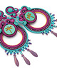kolczyki soutache Kolorowe boho kolczyki 6 1