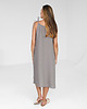 sukienki midi damskie Lniana Sukienka FLORA MIDI true gray 5
