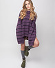 swetry damskie  Handmade Lazy Lines Sweater - Plum 2