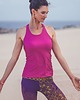 topy damskie Bright Boho Tank Top Pink 1