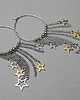 kolczyki wire wrapping Alloys Collection /frędzle vol. 6/ star 1