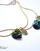 bransoletki wire wrapping Nitka heart BB- bransoletka 4