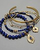 bransoletki z kamieni naturalnych Zestaw bransoletek Lapis lazuli /set/  - Szlachetna kolekcja 4