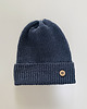 czapki damskie Czapka całoroczna beanie z wywinięciem uniwersalna bawełniana 1