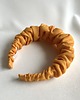 opaski do włosów Jedwabna marszczona opaska Orange Blossom maxi 3
