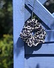gumki do włosów Pela' Scrunchie VIOLETTE w panterkę 1