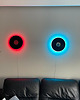 lampy wiszące Lampa LED Vinyl, płyta winylowa 12", z pilotem, retro/vintage 1