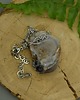 naszyjniki - inne Naszyjnik Talizman róża chalcedonowa 1 wire wrapping chalcedon 2