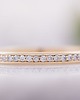 obrączki ślubne 2mm obrączka z diamentami w złocie 585 1