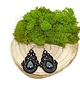 kolczyki soutache Czarne kolczyki sutasz - kolekcja Thalia 5