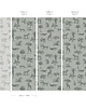 naklejki ścienne do pokoju dziecka Tapeta Vintage Animals Light Mint 2