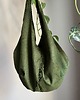 torby na ramię Hobo bag zielona z podszewką w lastryko 1