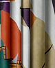 zasłony Zasłony artystyczne zaciemniające 2 szt Cardplayers 4