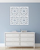 Ozdoby na ścianę DEKORACYJNE PANELE AŻUROWE, ZESTAW 4 DEKORÓW ŚCIENNYCH CORNEILLE, SHABBY CHIC 4