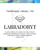 srebrne naszyjniki Aura - Srebrny naszyjnik personalizowany z labradorytem 1