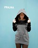 bluza bez kaptura damska Bluza z  dużym kapturem 3