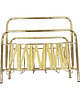 gazetniki Gazetnik stojak na gazety vintage, Niemcy lata 70., styl Hollywood Regency 5