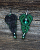 kolczyki soutache Zielone  kolczyki soutache 2