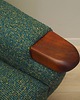 sofy i szezlongi Sofa zielona, duński design, lata 60, produkcja: Dania 7