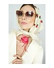 chokery Rozowy choker z jedwabiu 3