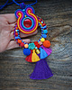 wisiory Pulo- etniczny naszyjnik Soutache 5
