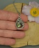wisiory Wisiorek oryginalny labradoryt wire wrapping 4