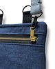 saszetka nerka Płaska saszetka podróżna blue denim 4