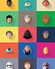 plakaty Star Wars - New Icon Set - plakat giclee print 1