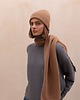 czapki damskie Czapka Merino&cashmere beż camel 1