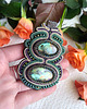 wisiory Amulet z Labradorytem "Cordibus" 1