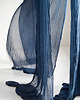 zasłony Lniane Zasłony z tunelem - navy blue 1