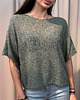 t-shirt damskie Bluzka Netto Khaki 1