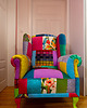 fotele Fotel Uszak Blue Patchwork Juicy Colors 6