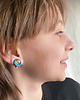 klipsy ORANGE BIRD klipsy na imieniny 4