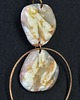 kolczyki - inne Kolczyki Pink Marble 3