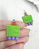 kolczyki soutache W tej zieleni Ci do twarzy 3