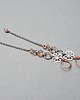 kolczyki srebrne Kolczyki srebrne Chain /flower/ vol.8 5