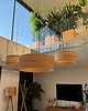 lampy wiszące Lampa wisząca LEEA - HANGING OAK  60 cm. Klosz fornir dąb. 2