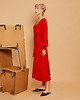 sukienki midi damskie Ossa Red 2