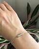 bransoletki z kamieni naturalnych Eyes On Target-mini bullet chain bracelet silver 1